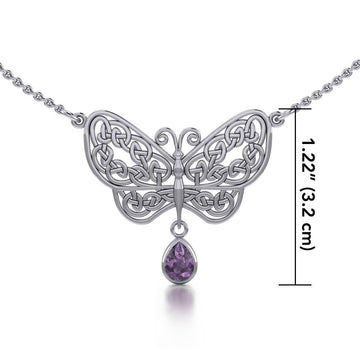 Spread Your Wings Like a Butterfly Necklace TN257 - Jewelry